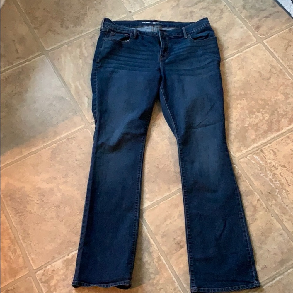 EUC Old navy mid rise jeans